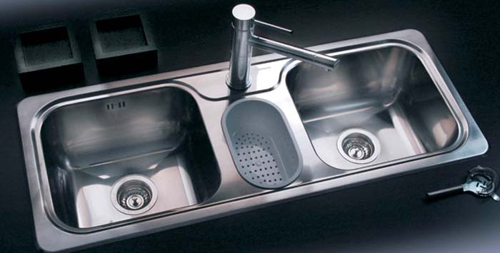 Piletas Cocina Triple